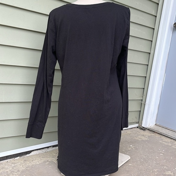 EUC Victoria’s Secret black pajamas with sequence - Picture 8 of 13